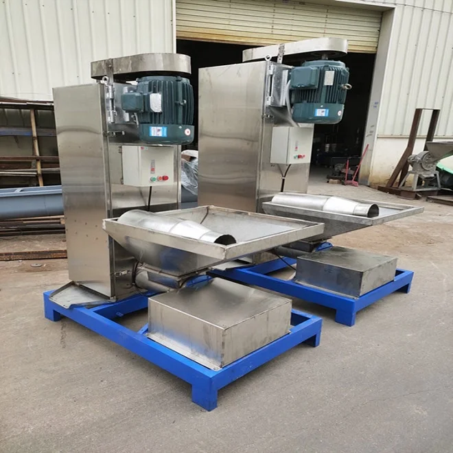 Промышленный вертикальный центробежный измельченный пластиковый обезвоживающий