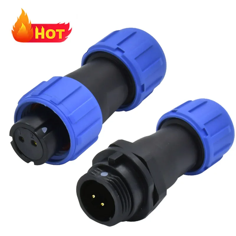 Rigoal Wholesale SP11 2 Pin 4 Pin Auto Electrical Solar Underwater Industrial Led Outdoors Waterproof Connector