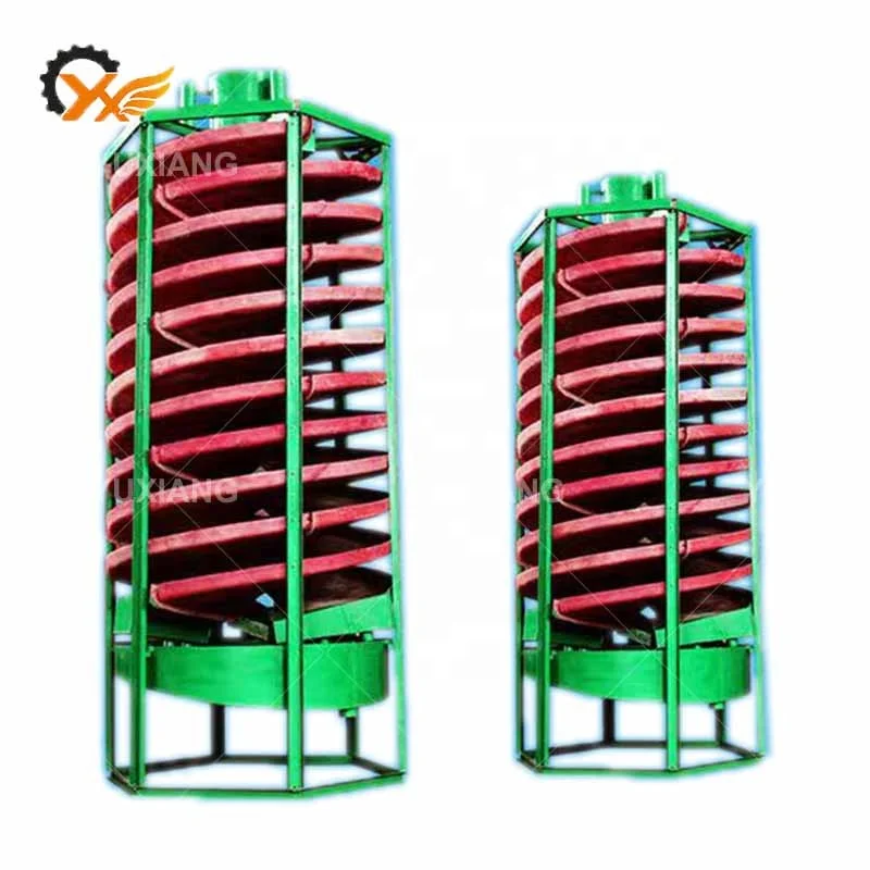 High Efficient Spiral Gravity Separator Mineral Ore Gold Spiral Chute for Sale