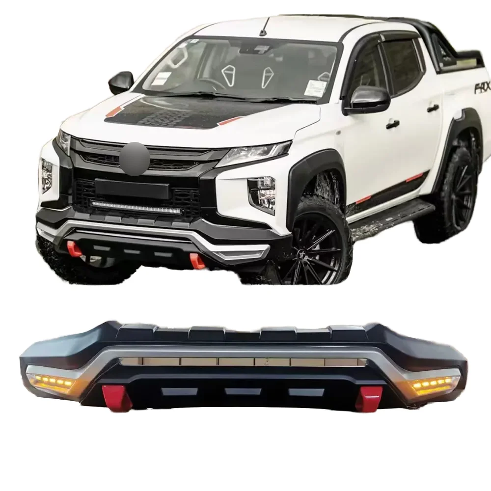 2019-2021 Mitsubishi Triton用 新品ダイナミックLEDフロントバンパー