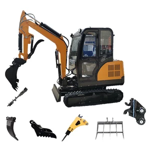 Chinese Manufacturer Euro 5 EPA 2.5 Ton Crawler Mini Excavator Digger Mini Excavator