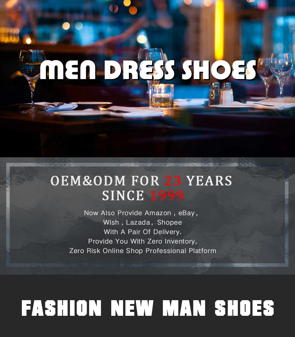 Luxury Cow Genuine Leather Men Shoes main image 1