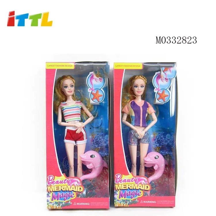 ITTL Inch Solid Joint Hands Airline Stewardess Beauty Doll