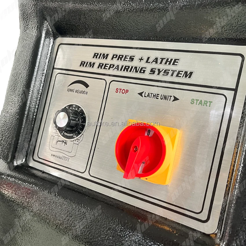 Semi-Automatic Hydraulic Wheel Straightening Machine with 10-26 Inch Hub Range and 10t Pressure