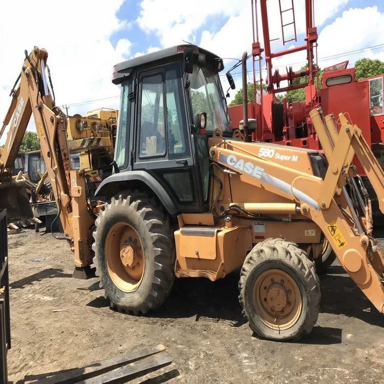Used Original Paint Case 580m Backhoe Loader For Sale In Tanzania Buy