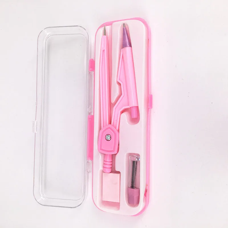 Студенческий компас канцелярские товары оптом пластиковая коробка 809 дешевое и хорошее качество