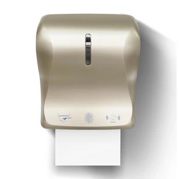 Multifunctional wall mounted automatic toilet tissue paper jumbo roll dispenser  electronic sensor paper towel holder