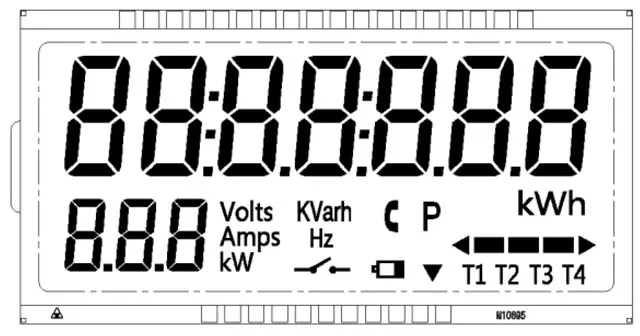 Bidirectional Single Phase ANSI Socket Energy Meter FM 1S 2S 12S With Optical Infrared RS485 Interface