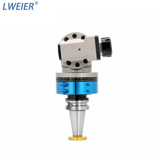 CNC Machine Tools 90 Degree BT30 BT40 BT50 Angle Head Horizontal Milling Head AG90-ER16/ER20/ER32/ER40 90 Degree Angle Head