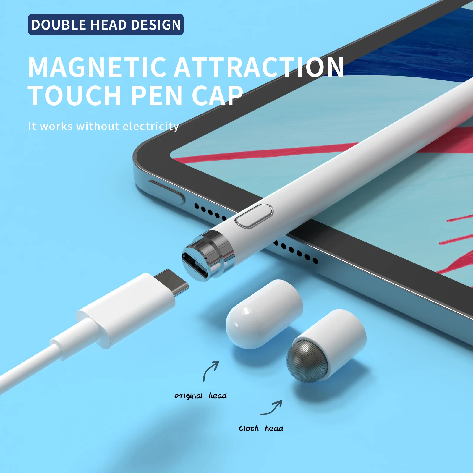 Оптовая продажа, стилус-ручка с активным сенсорным экраном для Ios/Android, стилус-ручка