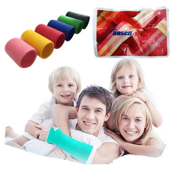 Waterproof Orthopedic Synthetic Long Leg Cast Fiberglass Leg Cast