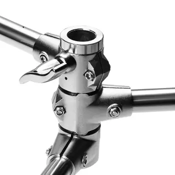 Neewer Pro Stainless Steel Reflector C-Stand Adjustable 3.2 Meters with 1.28 Meters Holding Arm and Grip Head product image