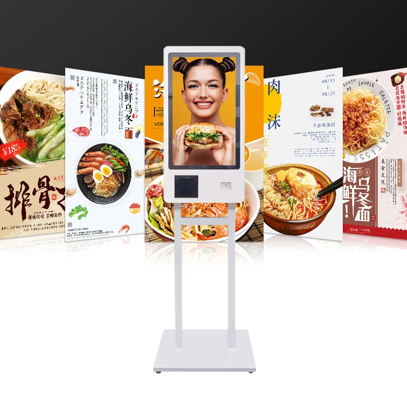Ticket Vending Machine Payment Kiosk Self Ordering Kiosk in Restaurant Self Service Kiosk Machine