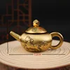 Mahjong Handle Pot (Brass)