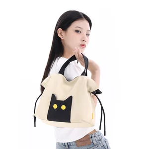 NOXXON Nylon Lady Shoulder Bag  Custom Designer Handbags Casual Shoulder Crossbody Bags Carryall Bucket Bag for Daily Life