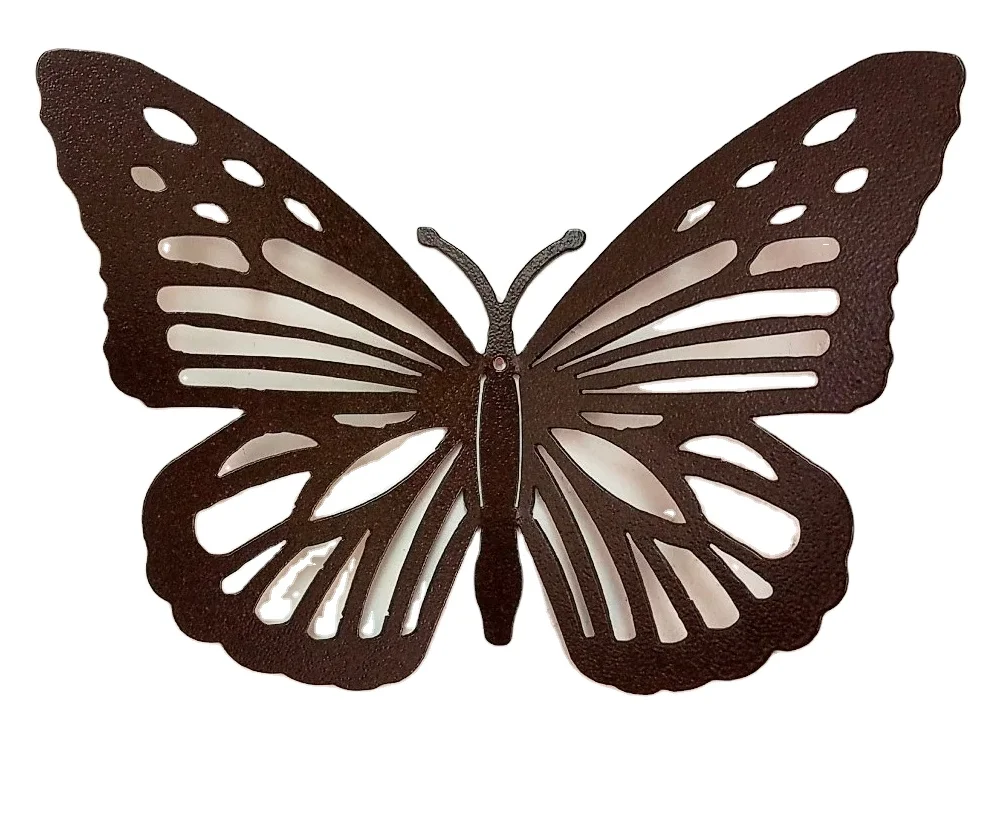 Butterfly Wall Art   Outdoor  light Solar Light