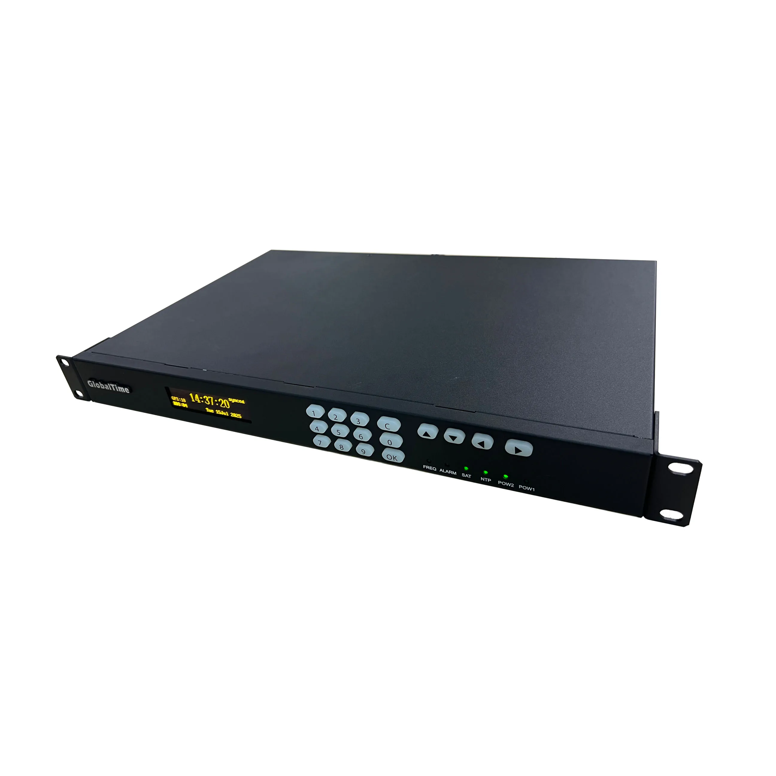 GPS NTPネットワークタイムサーバー、オプションのRubidiumクロック