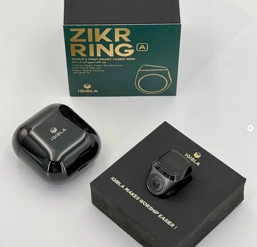 Iqibla Zikr Ring Muslim Tally Counter Electronics Smart Rings Tasbih