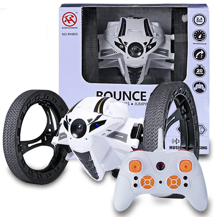 Rc Car With 720p Hd Fpv Camera 2.4g Bouncing Remote Control Car Toy Racing Car Camera With Wifi