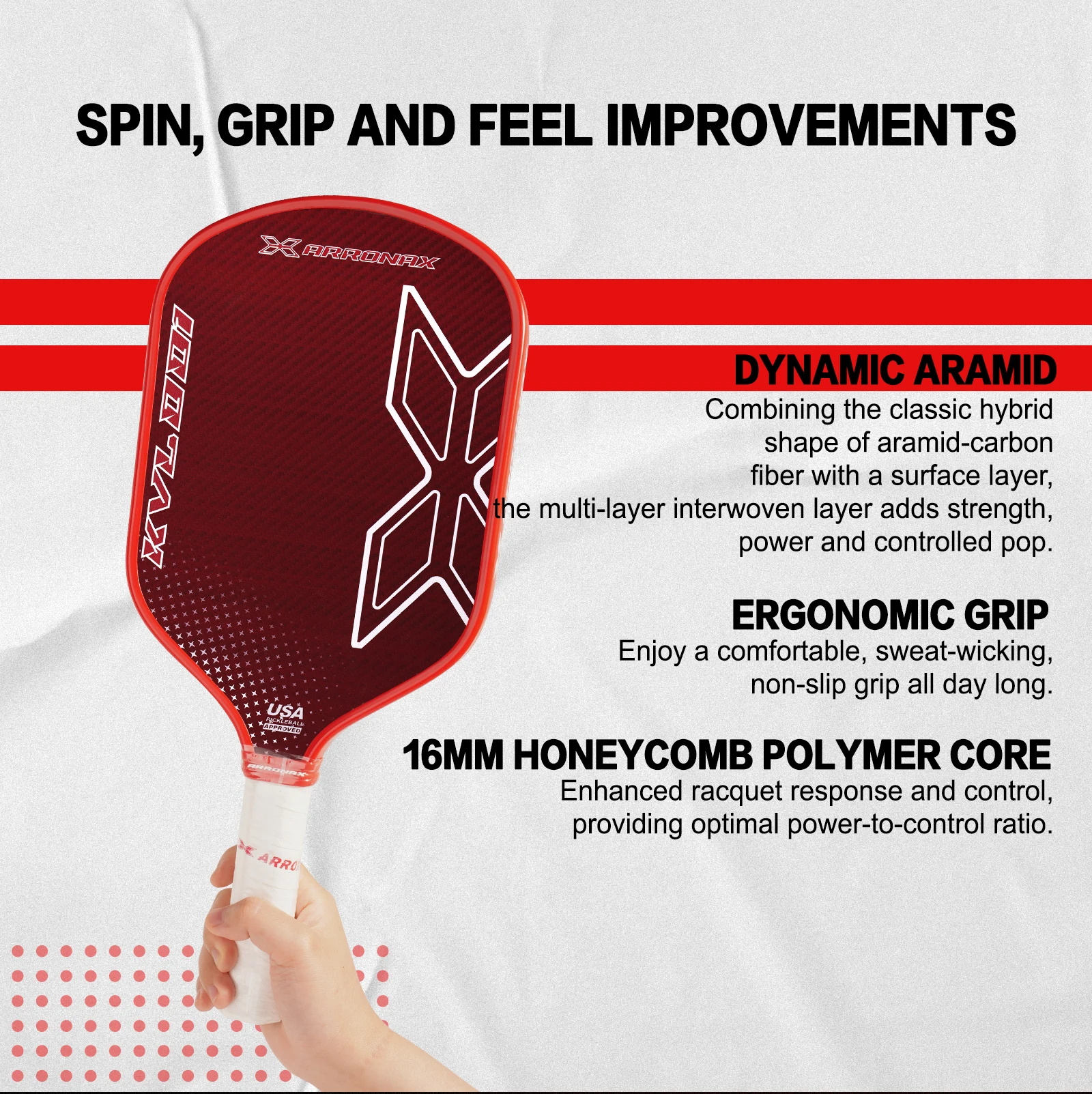 アロナックススタイルアラミドレッドカーボンファイバーテクスチャ