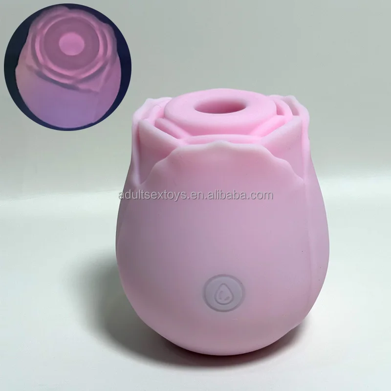 USA New Glow in the Dark Roses Sex Toys Vendor Good Gift Pink Red Colorful  Glowing Rose Toy Rose Vibrators for Women