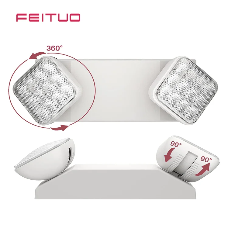 Made by FEITUO TOP Quality Universal Led Rechargeable Emergency Light with UL Listed CSA Listed Since 1967