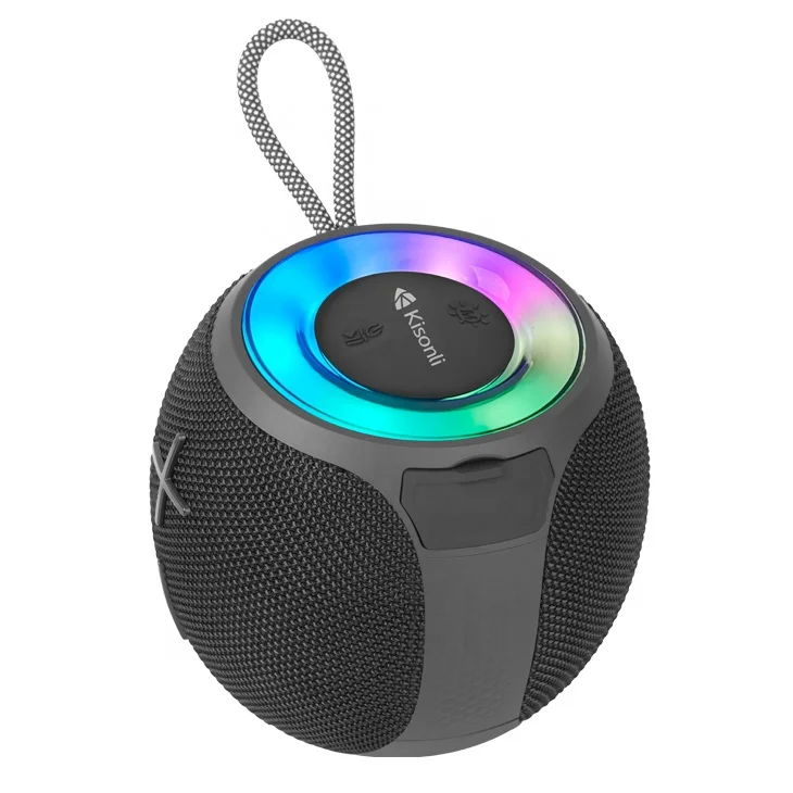 2023 New Arrival Kisonli Portable Speaker 8W Wireless Outdoor Blue Tooth Speaker