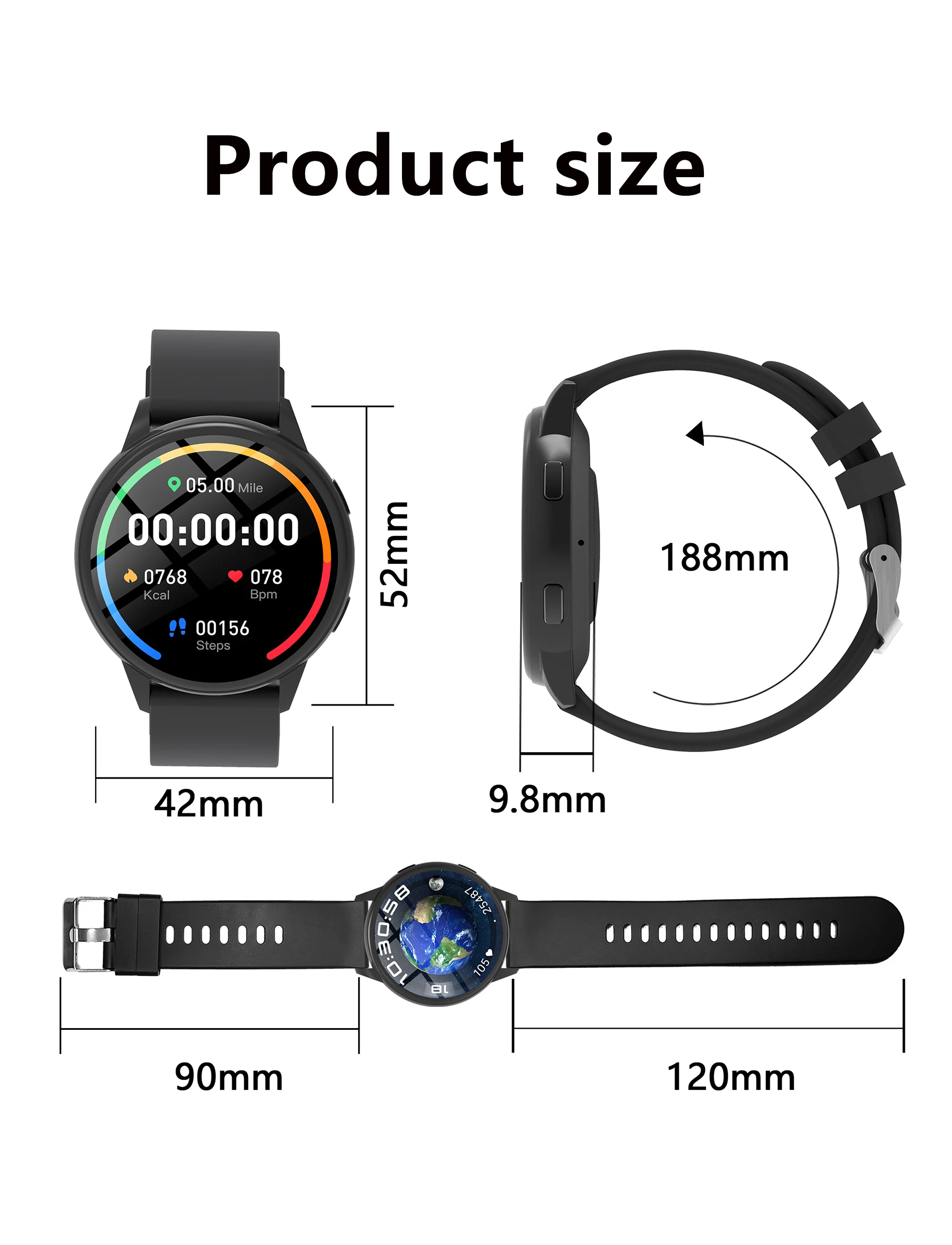New Arrivals 2025 High Quality T10 Smartwatch Luxury Fitness Sports Android Fashion Reloj Inteligente Smart Watch 2 En 1