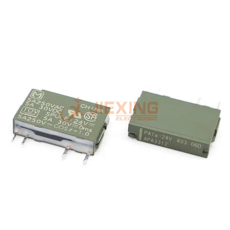 Pa1a-24v Relay APA3312 5A250VAC 5A 30VDC 4pin Slim Relays