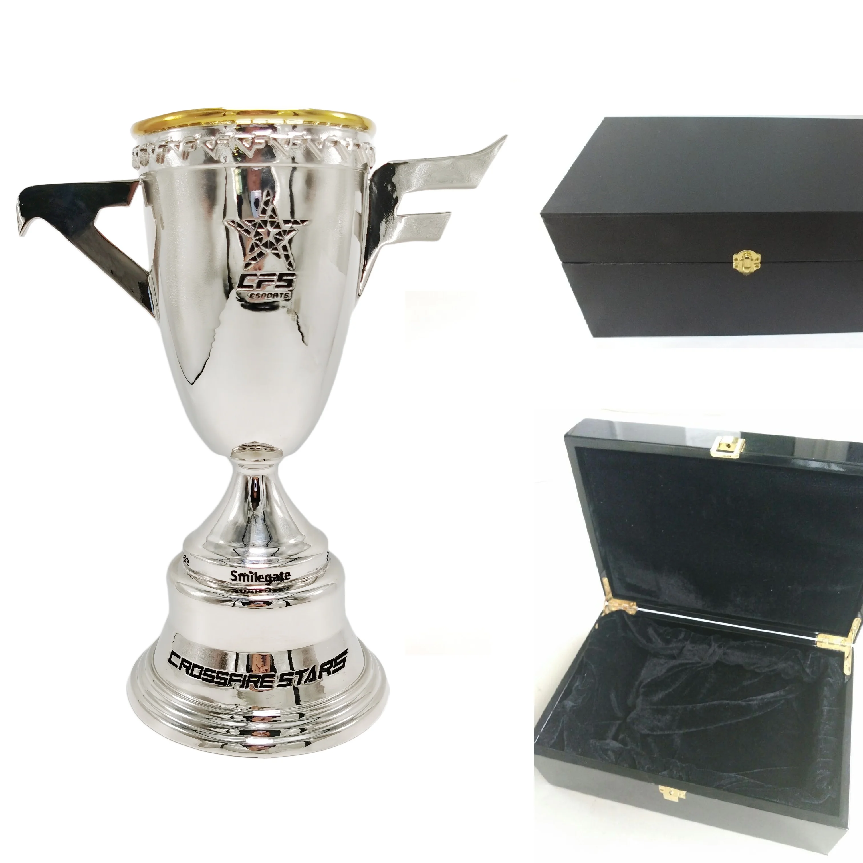 Factory Direct Sports Trophy Cups for Football Volleyball for Champion League Competitions New Year Easter Father's Day