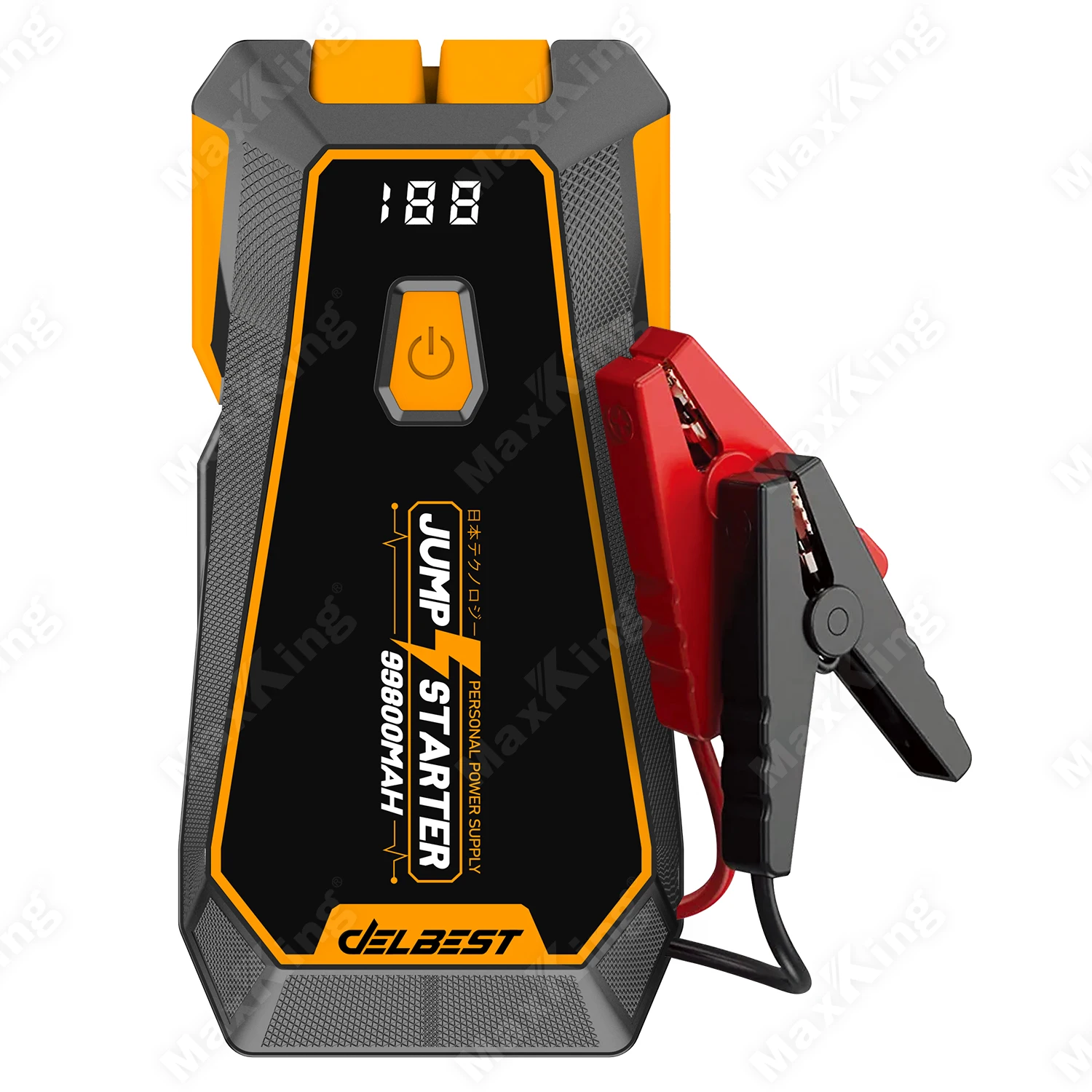 thumbnail image 2 of DBPOWER Peak 1600A Portable Car Jump Starter – 20000mAh Battery Booster With Air Compressor 2 of 6