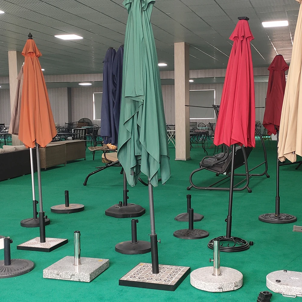 Oxidation of Large Tube and Small Roman Umbrella details