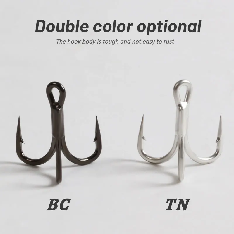 st66 5x fishing hooks carbon steel