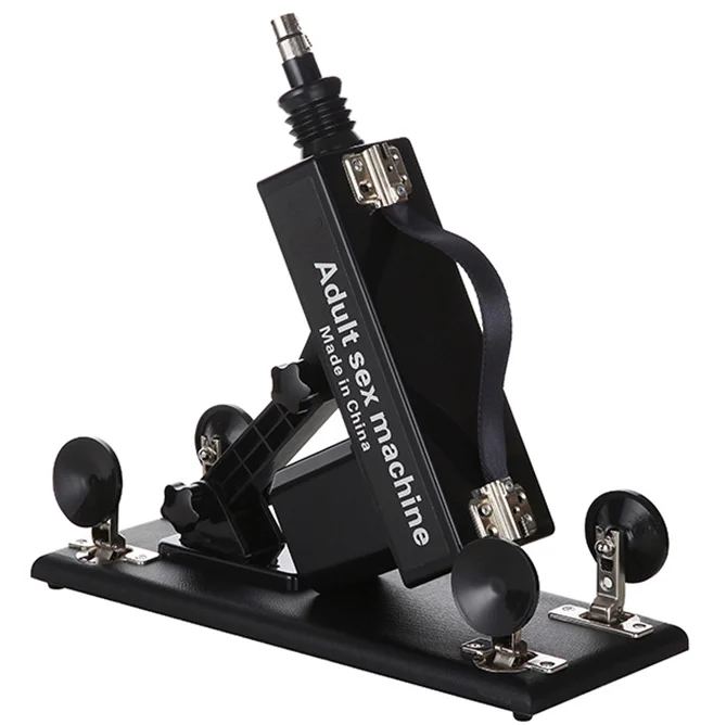 High-Powered Automatic Masturbator with Stainless Steel Bracket Adjustable Speed Settings Intense Stimulation Big Dildo