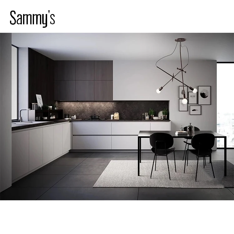 View of Modern Small Kitchen Cabinet Design - Efficient Solutions