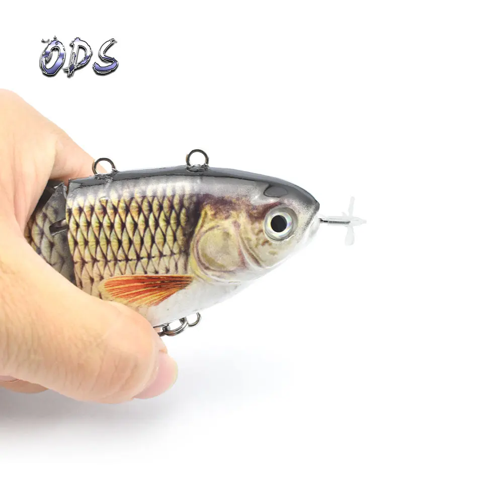 Hard Plastic Swim Baits Multi Jointed Rechargeable Lure Self-propelling Auto-swimming Robot Fish Lure