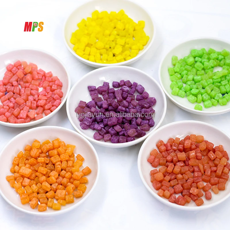 Bulk Wholesale Sugar Coated Candy Gummy Supplier Mixed Fruit Flavored ...