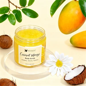 Private Label Vegan Body Scrub - NOYEON Organic Shea Butter  Coconut Mango Formula hot selling hot selling