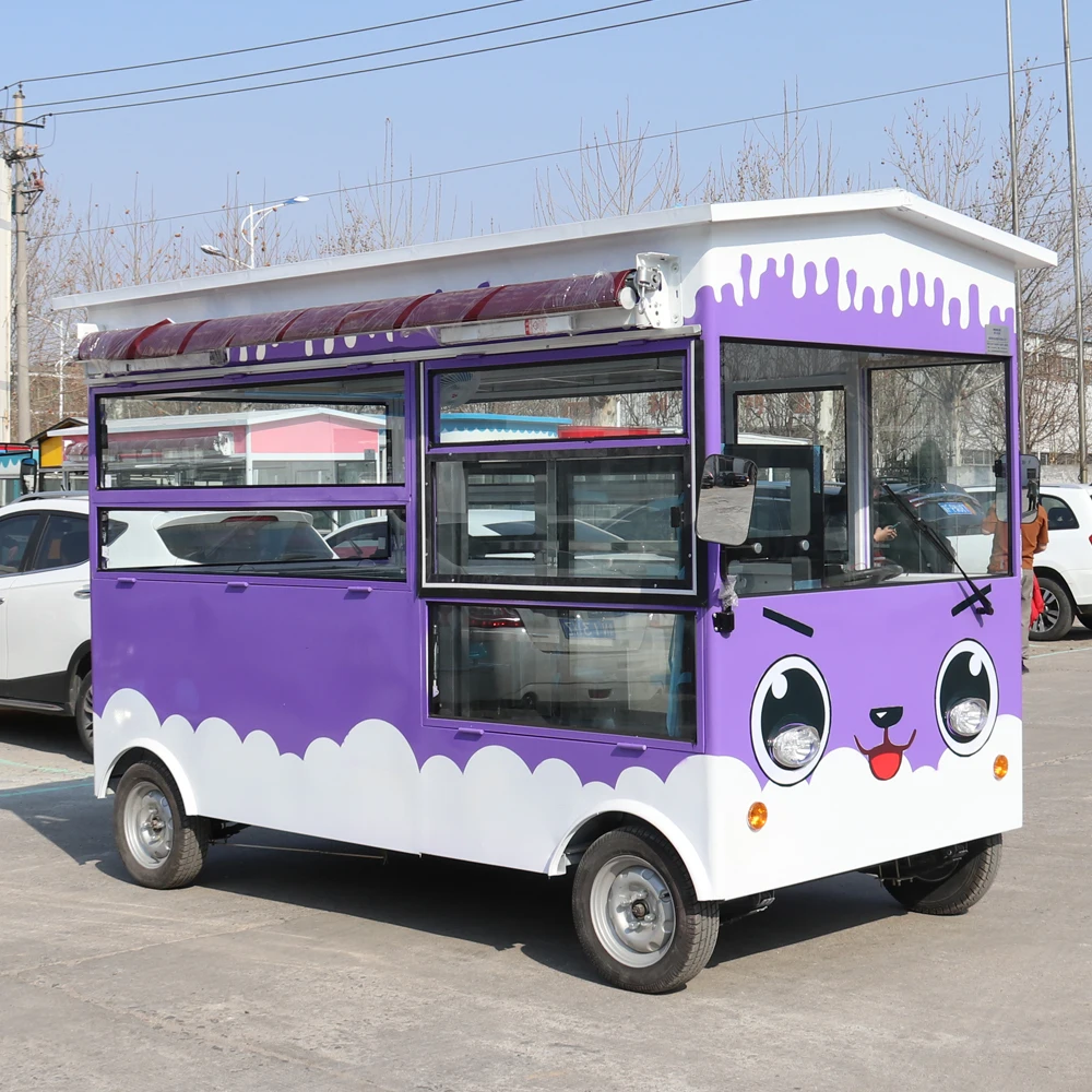 High Quality Outdoor Ice Cream Food Truck