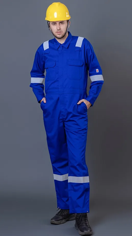 Mechanic Mining Welding Men Protective Safety Clothing Coverall Anti