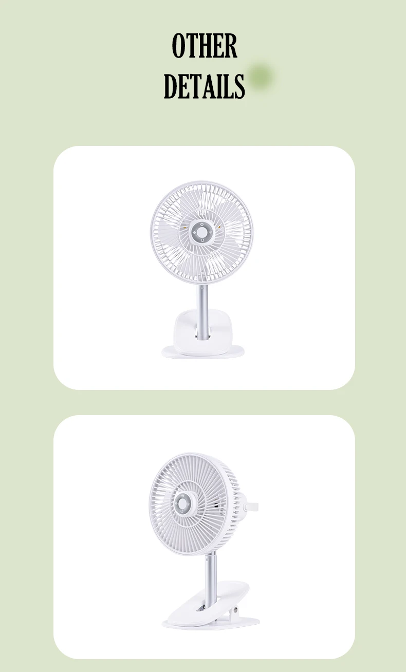 Usb Remote Control Fan, Portable, Electric, Plastic - detail 32