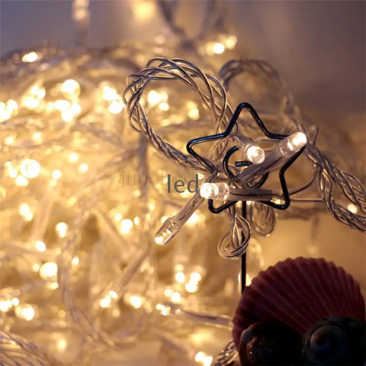30m 50m Led Garland String Light Christmas Tree Fairy Light Wedding Decoration Waterproof Garden Indoor Outdoor Lamp 110v