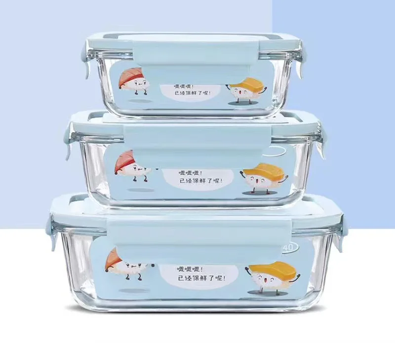 Kitchen Airtight Storage Container Set Small & Medium Size (960ml