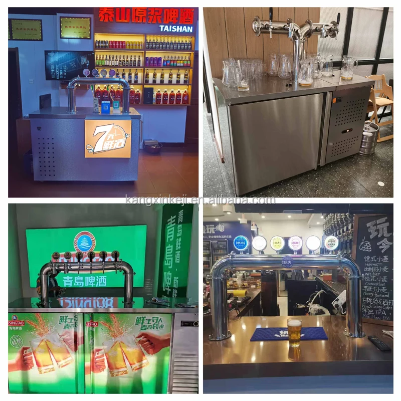 Bottle Craft Beer Dispenser With Cooler Table Beer Machine Cooler Pour ...