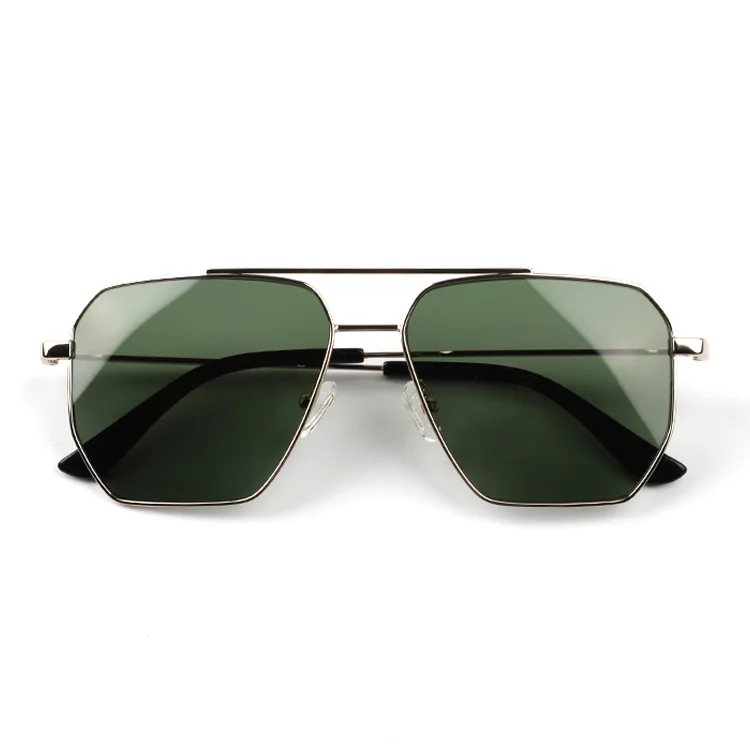 Luxury Fashion Black and Green Sunglasses Mens Luxury Oversized Rectangular Designer Fashion Racer  main image 2