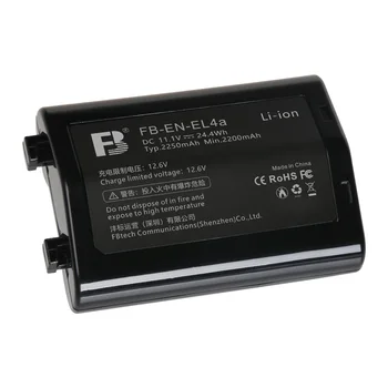 FB EN-EL4a Lithium Ion 2250mah El4a Camera Battery for nikon D3 D3S D2H D2Hs D2X F6 D3X D700 D300 D300S Host