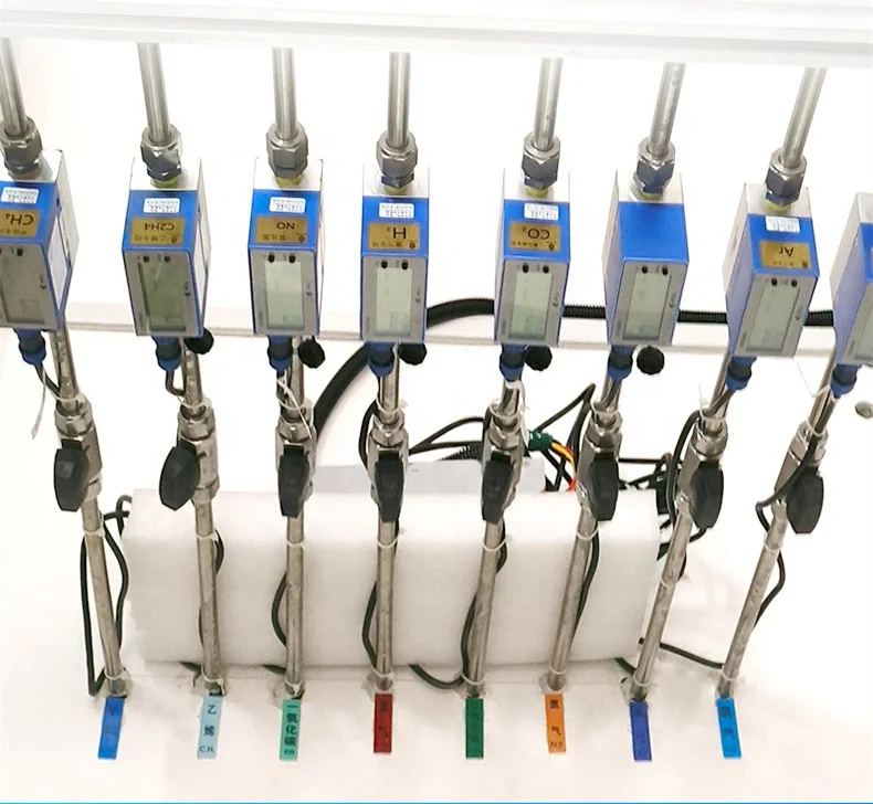 Mass Flow Meter for Gas Air N2 H2 O2 Ar He CH4 CO2 C3H8 0.01 ~1000slm RS485 4~20mA Xinnovis Factory Mass Flow Controller