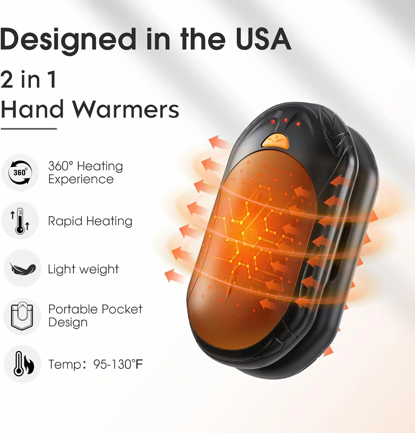Hand Warmer, Portable, USB - detail 16