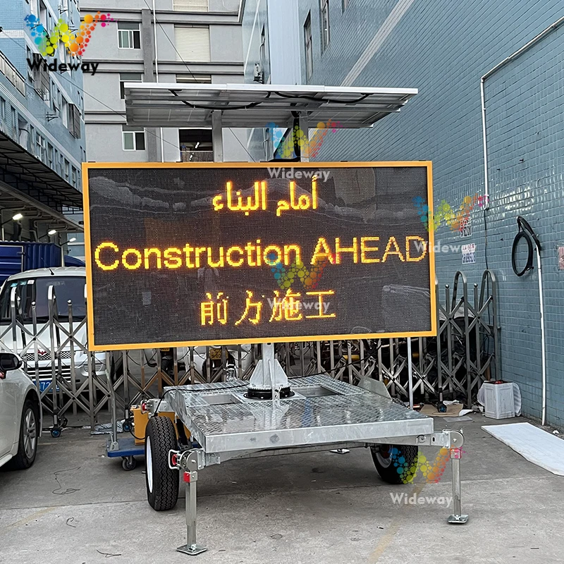 Truck Mounted Led Traffic Sign Variable Message Sign Vms Buy Truck