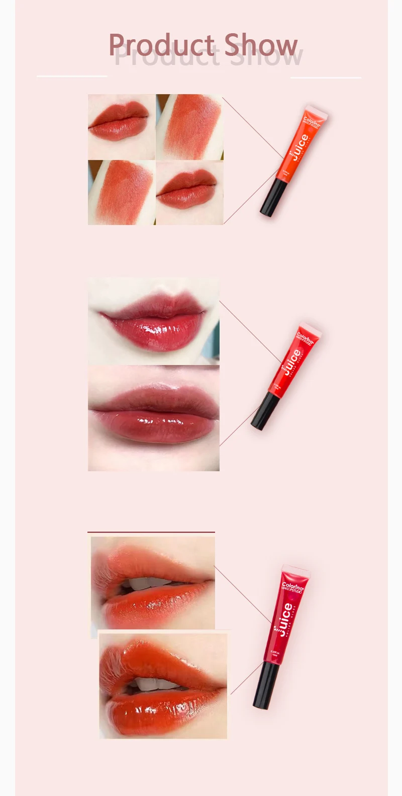 Roller Lip Gloss Manufacturer Professional Customized Private Label